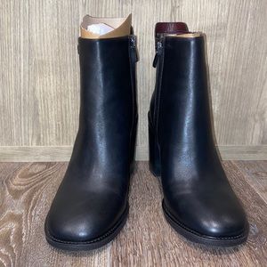 Franco Sarto Black Heeled Booties New no box Size: 8